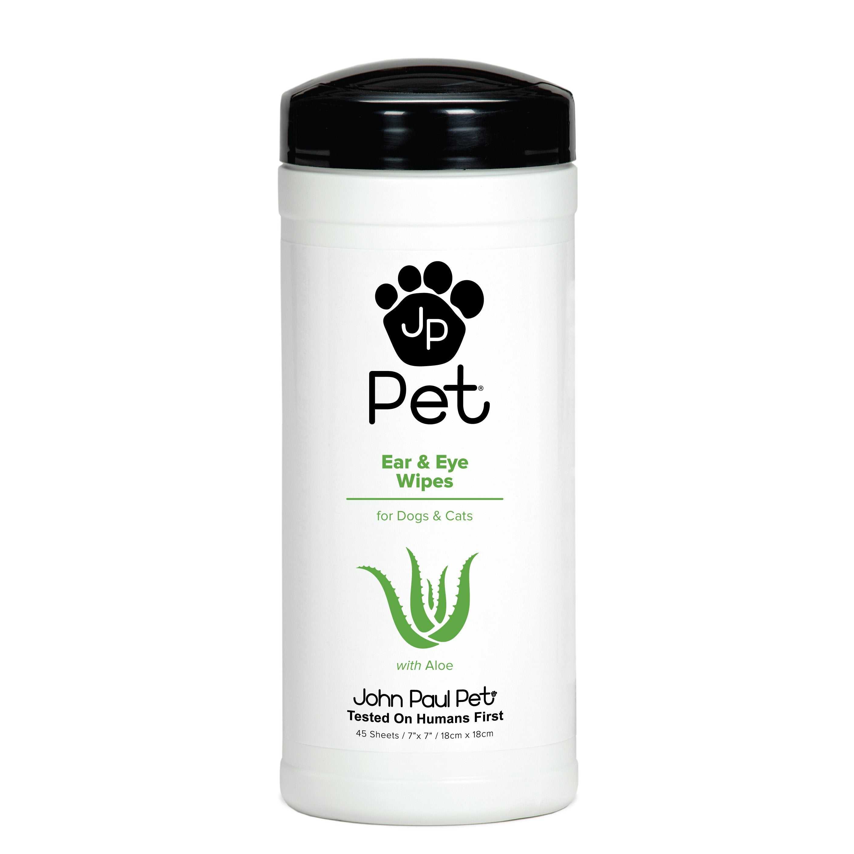 JP Pet Ear & Eye Wipes - 45 sheets